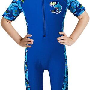 Boy's Swimsuits Rash Guard one piece size 6 to 7